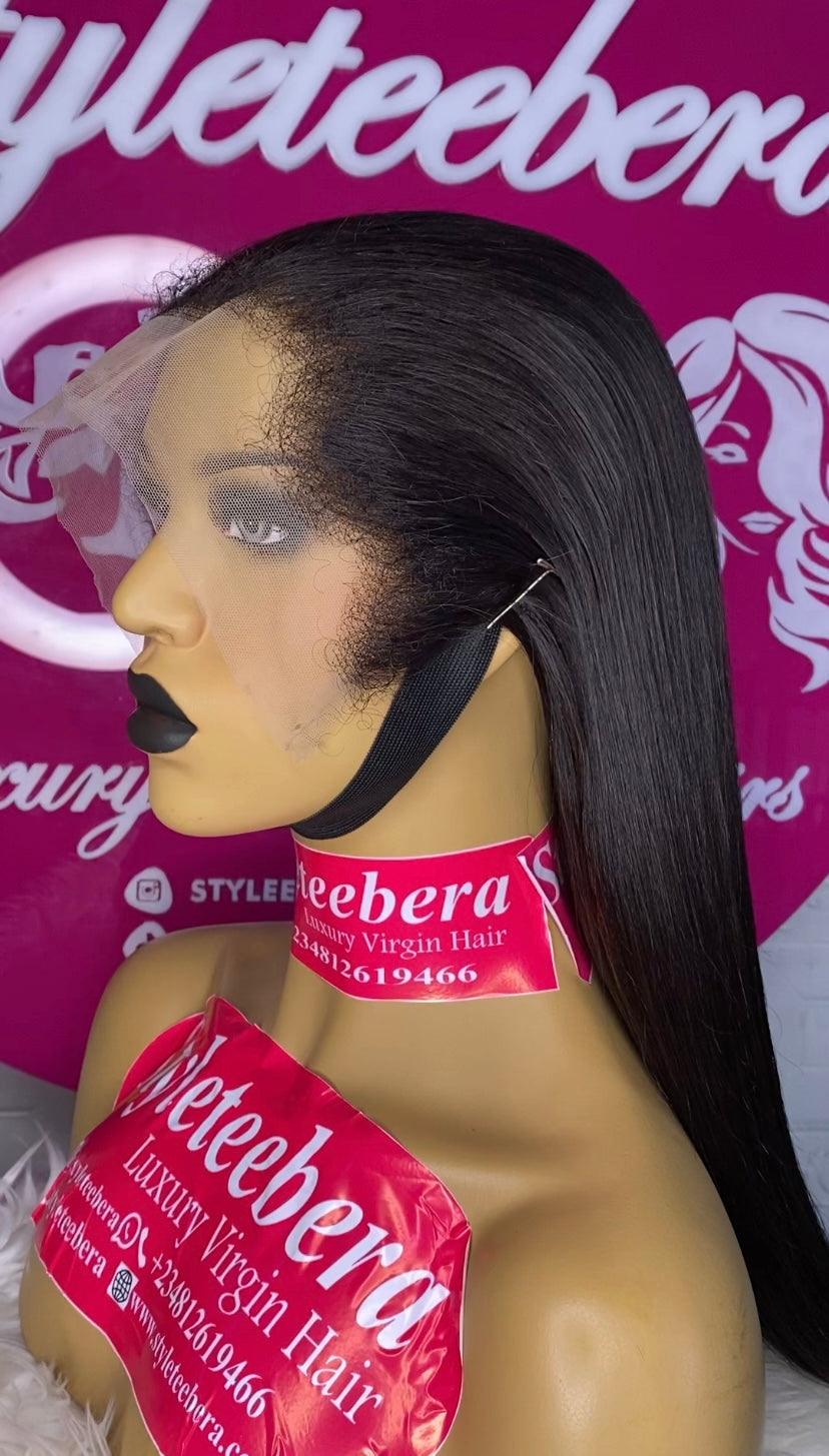 Raw bone straight natural edges unit