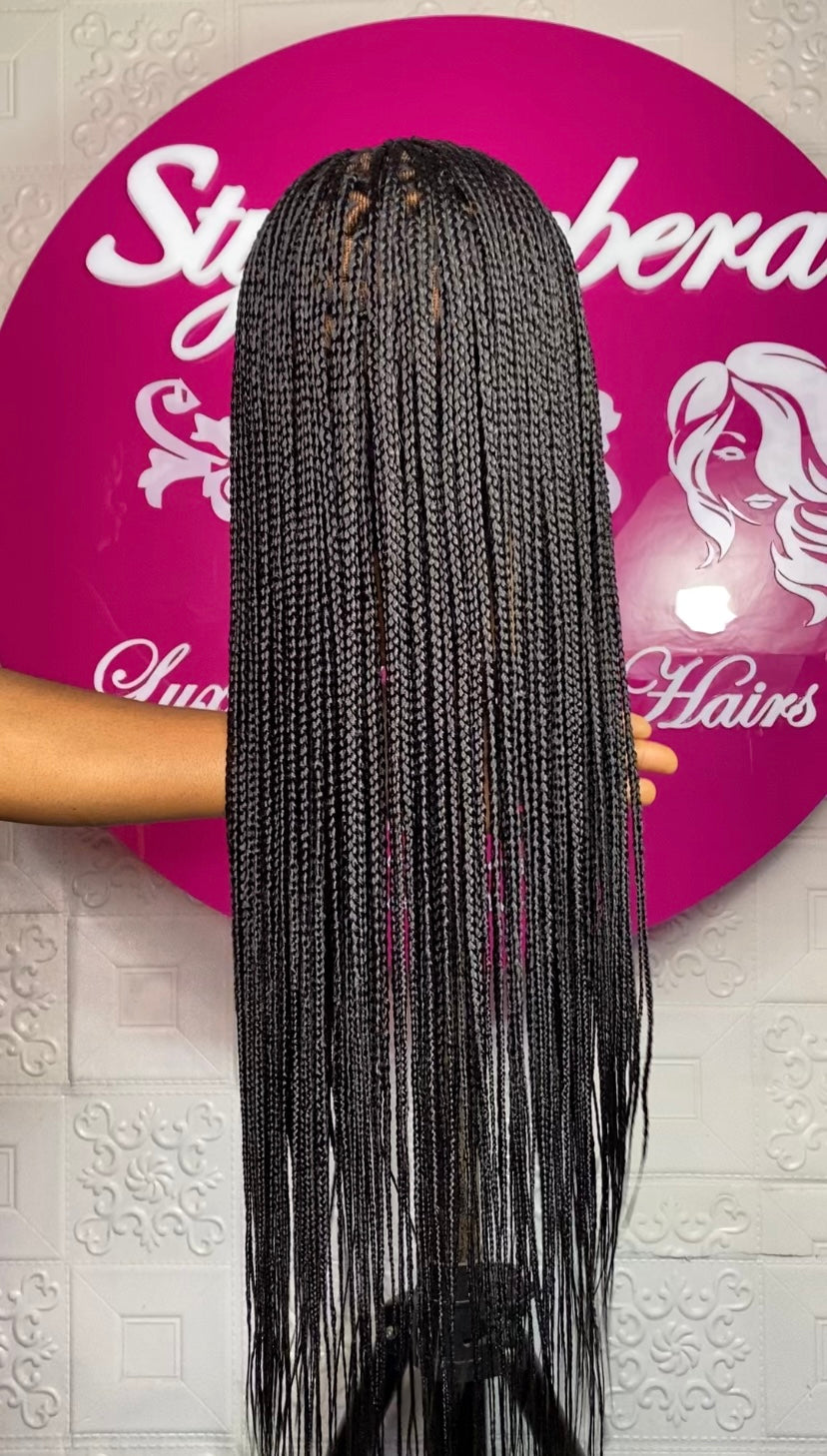Natural Crown Micro Braid(full lace wig)