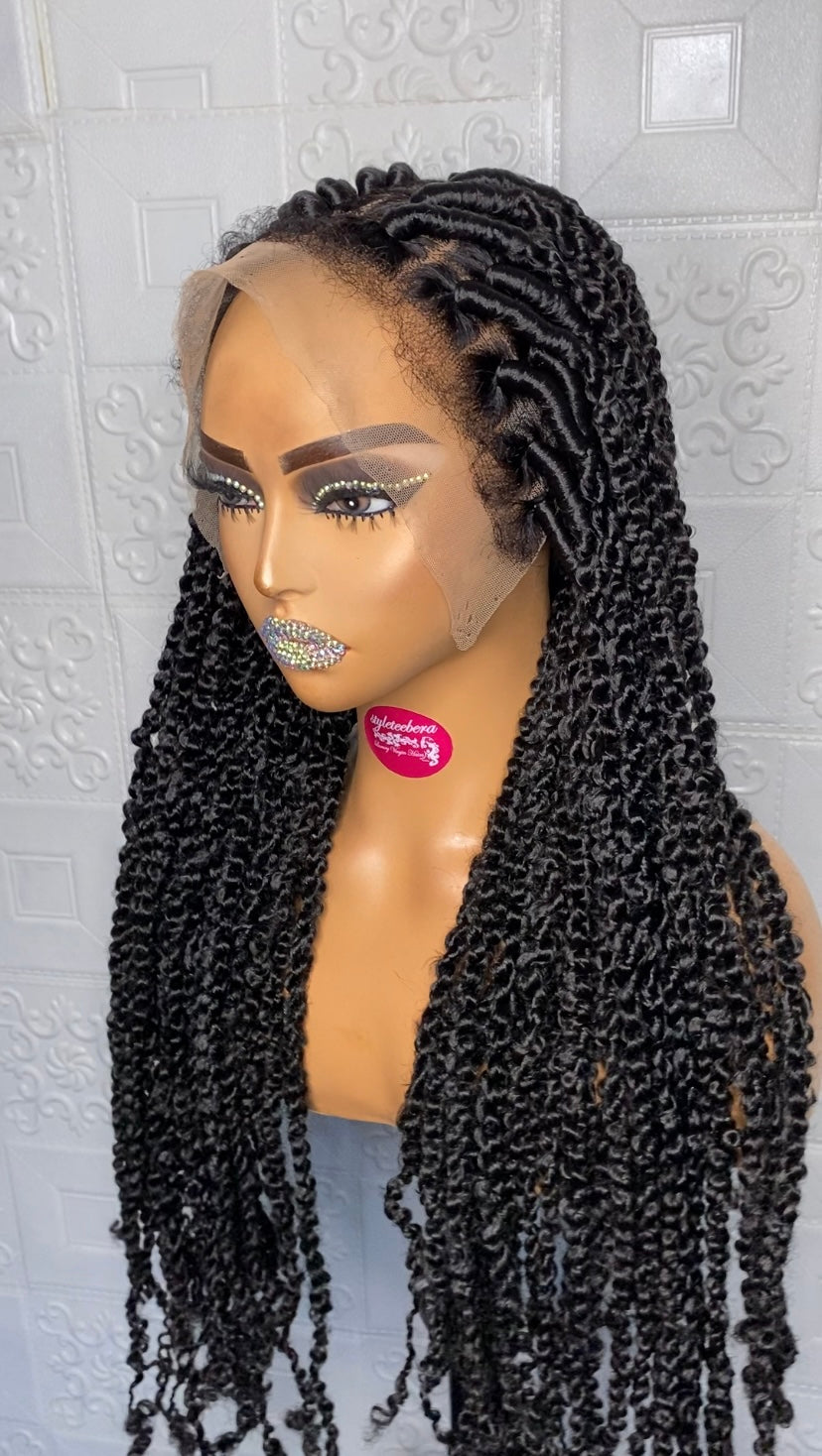 Chunky NGOZI spring twist braid wig