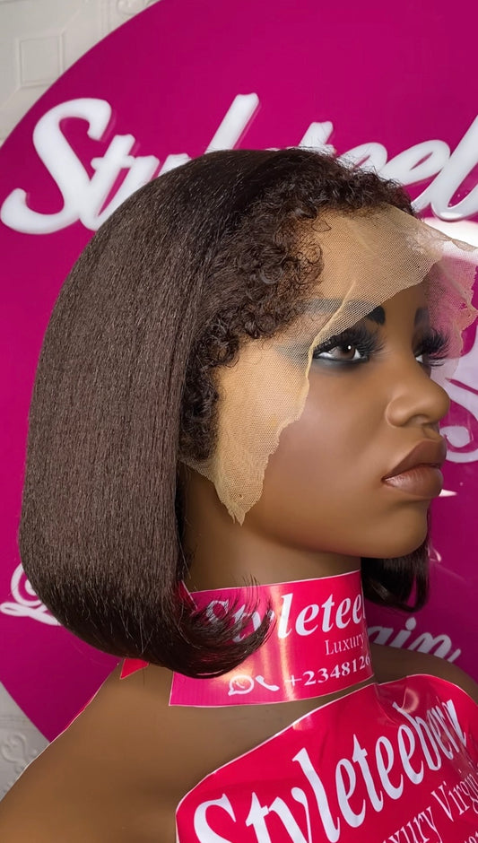 Hybrid Havanah kinky straight wig(off black)