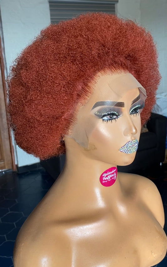 Afro cool (Auburn) wig