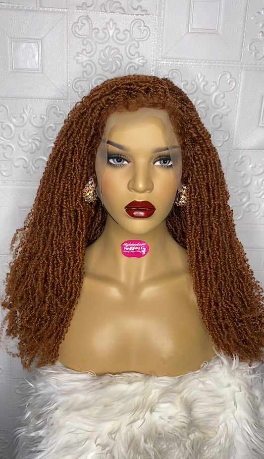 Nubian micro twist braid wig(#30 color)