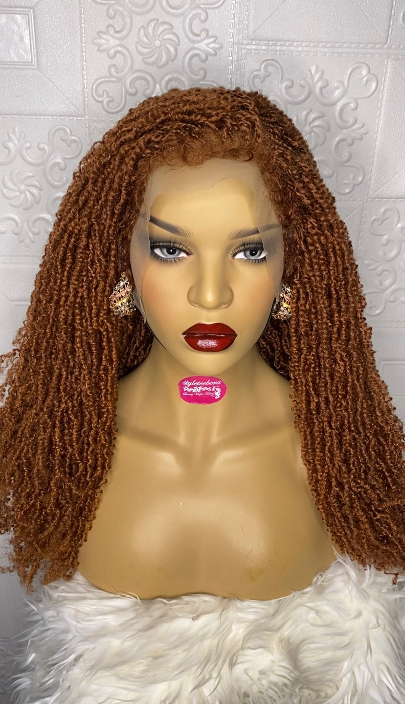 Nubian micro twist braid wig(#30 color)