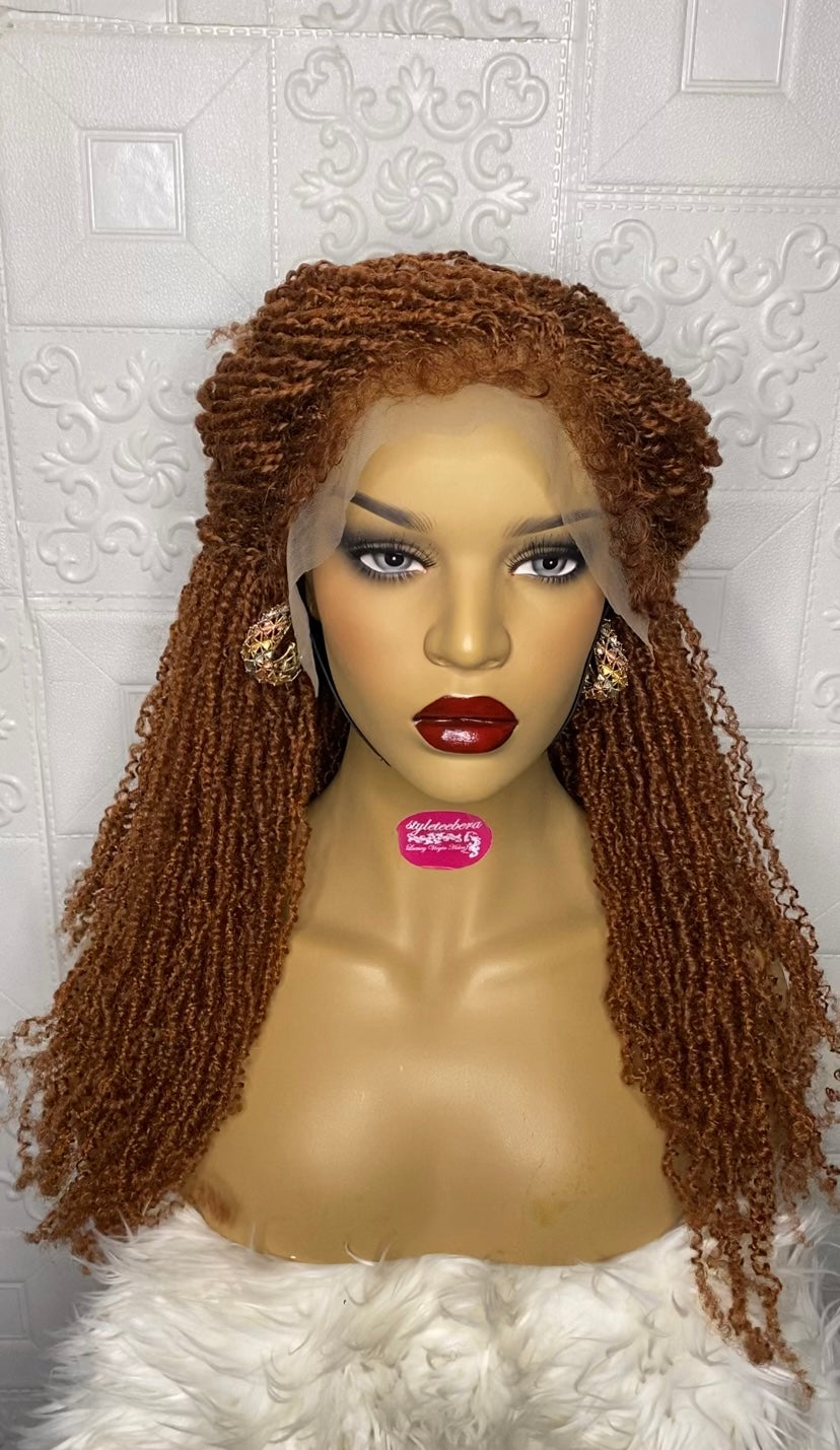 Nubian micro twist braid wig(#30 color)