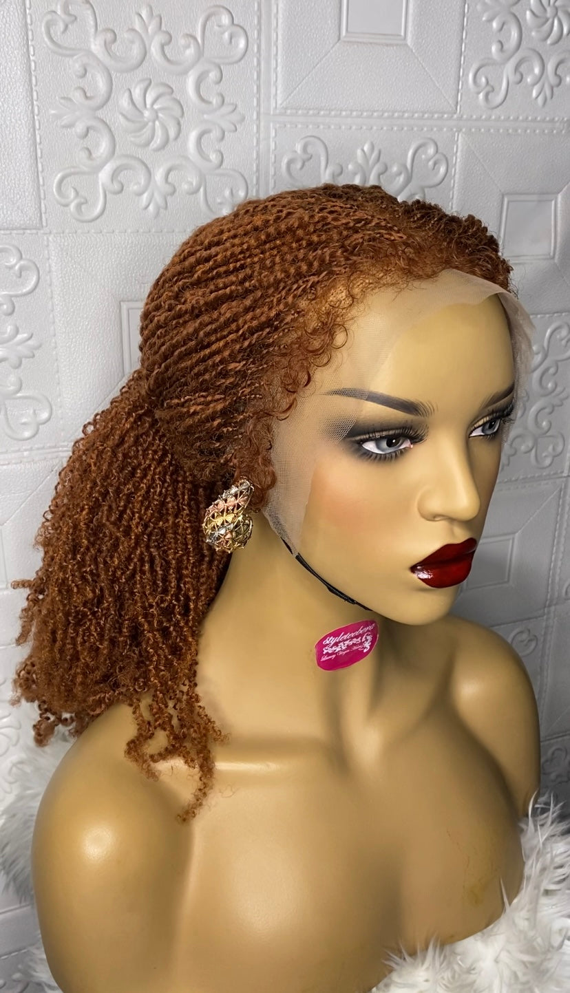 Nubian micro twist braid wig(#30 color)