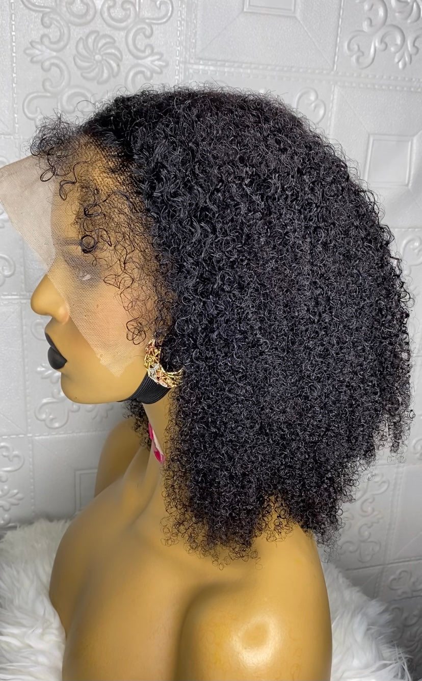 Baby afro curly(natural black)