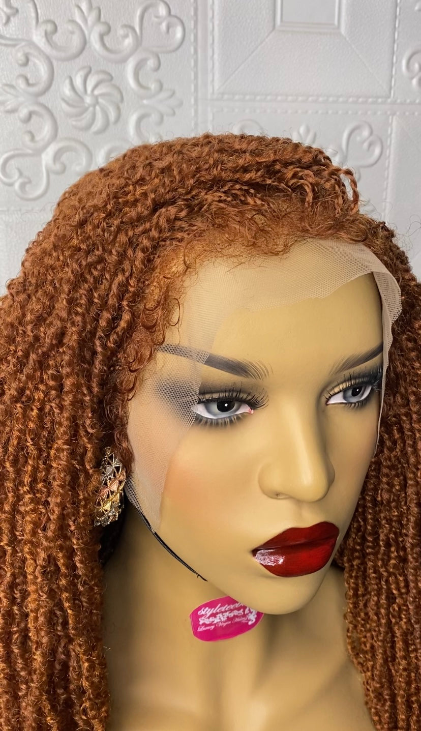 Nubian micro twist braid wig(#30 color)