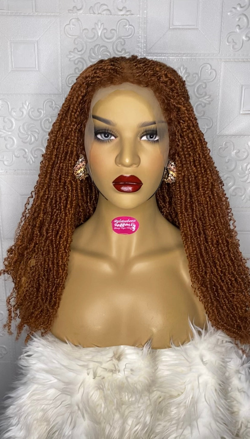 Nubian micro twist braid wig(#30 color)