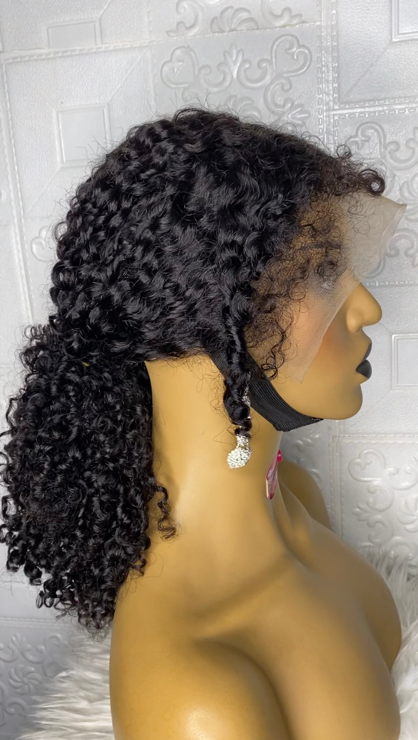 Burmese raw curly(18 inches)