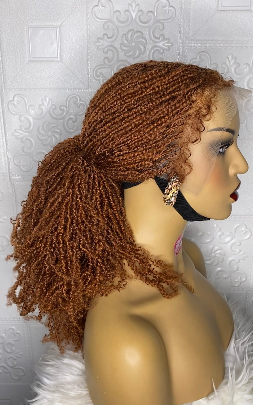 Nubian micro twist braid wig(#30 color)