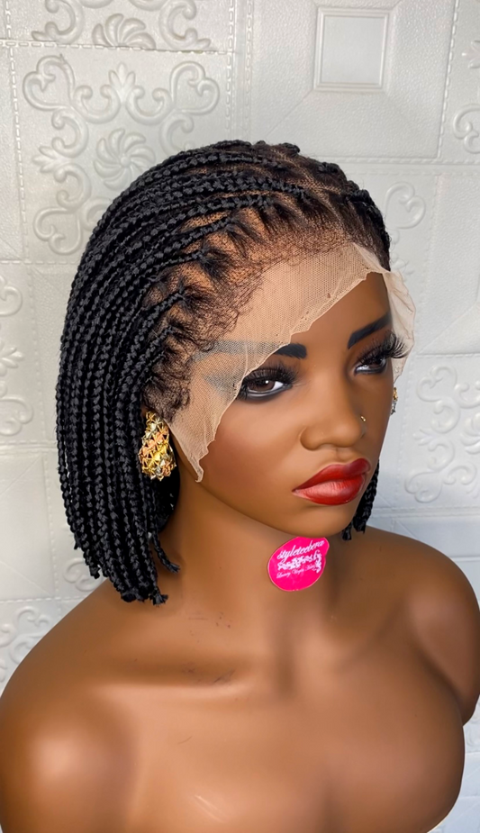 Chic bob box braid unit