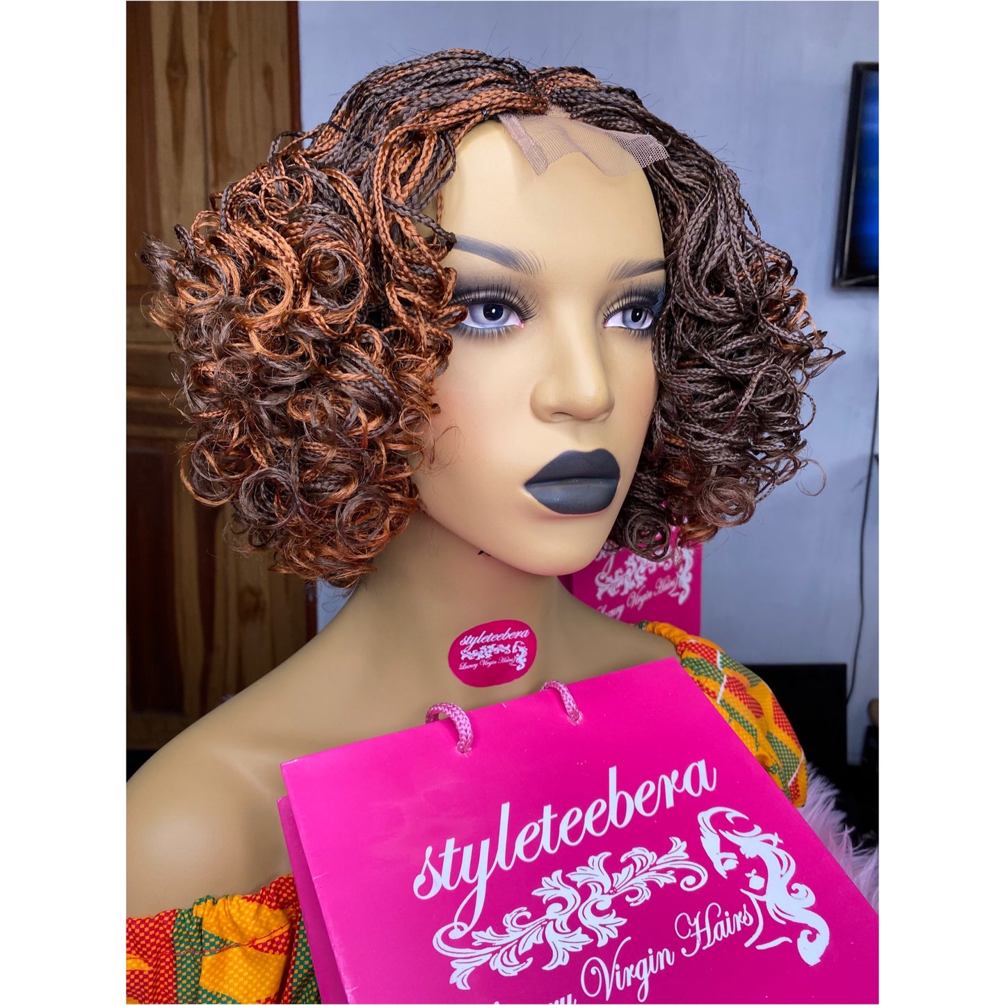 Stacy curly braid wig