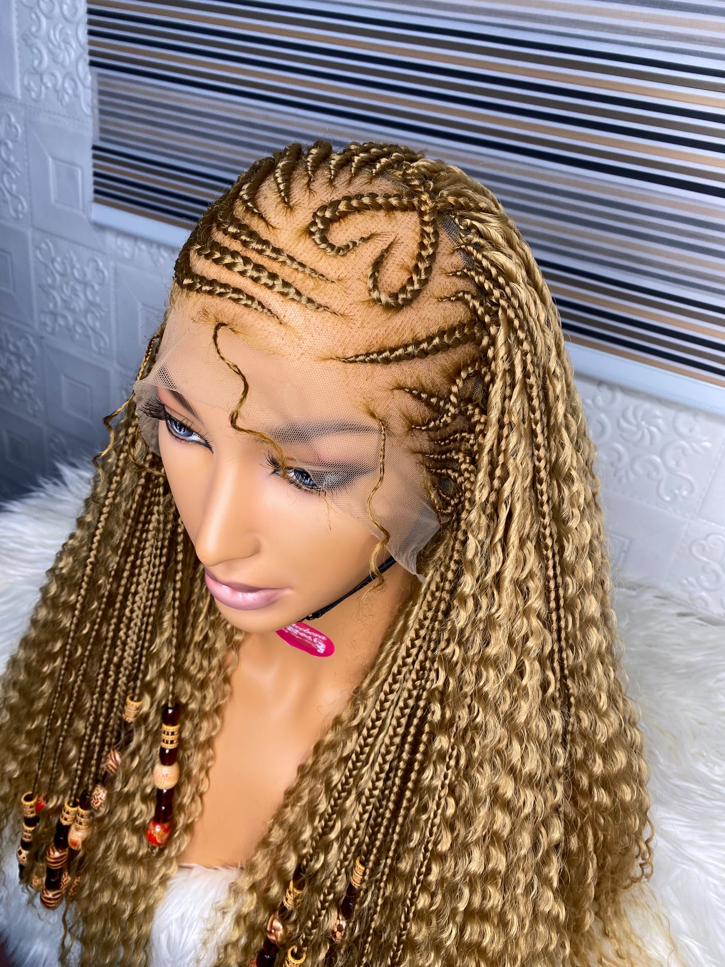 IND cornrow wig #27