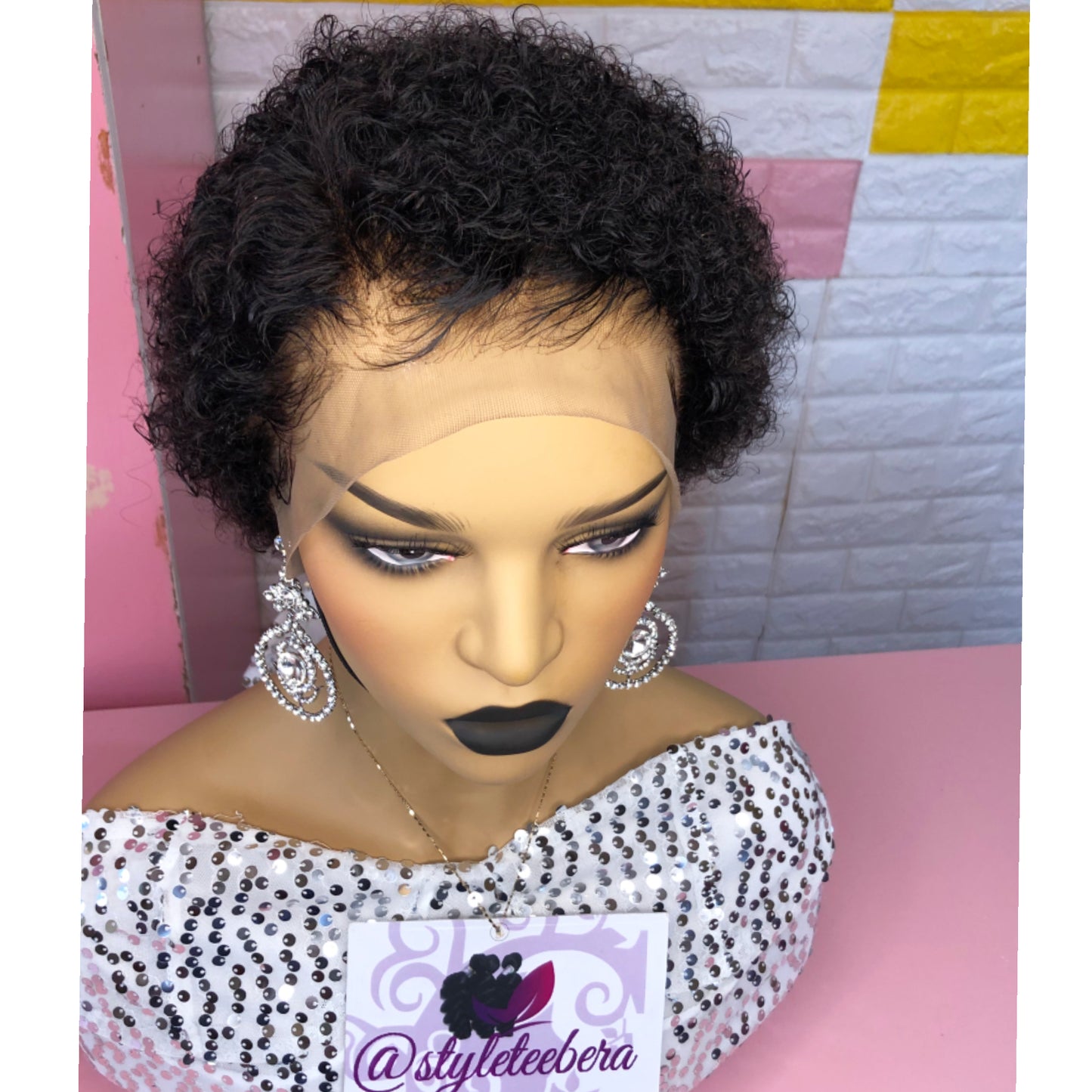 Wig bella (natural black)