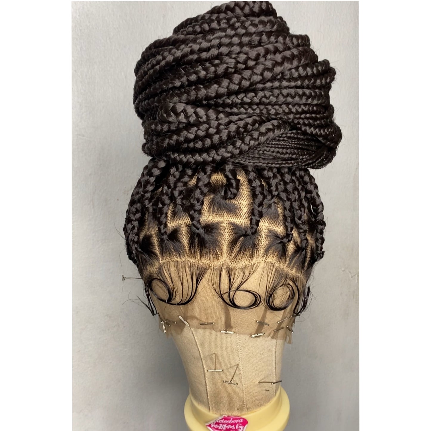 Full lace big box braids wig