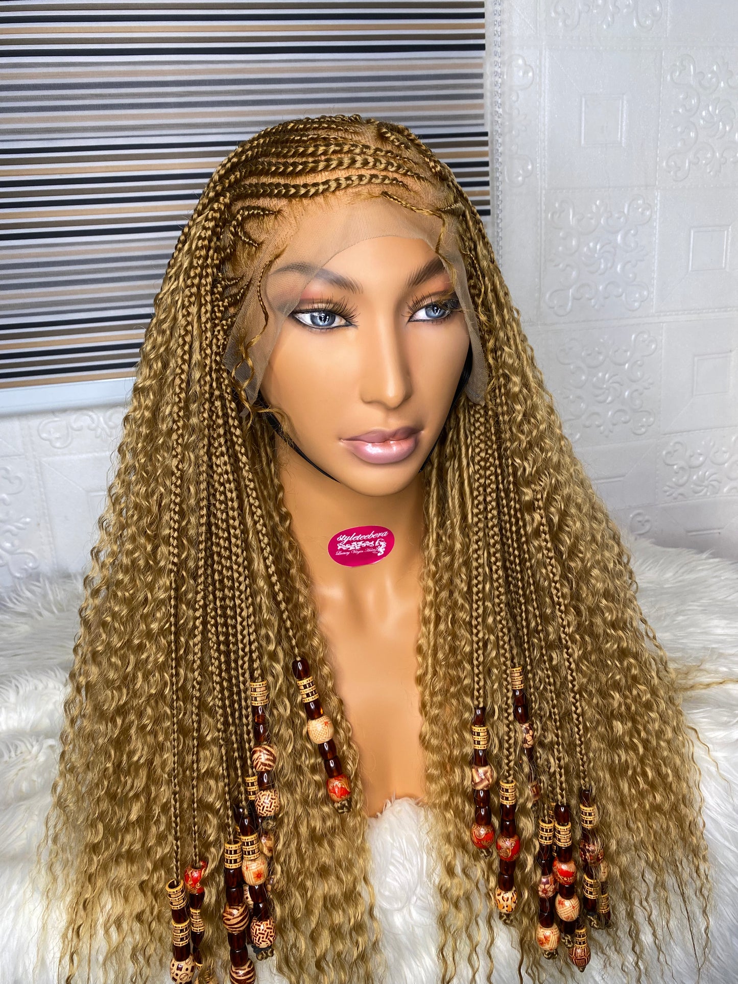 IND cornrow wig #27