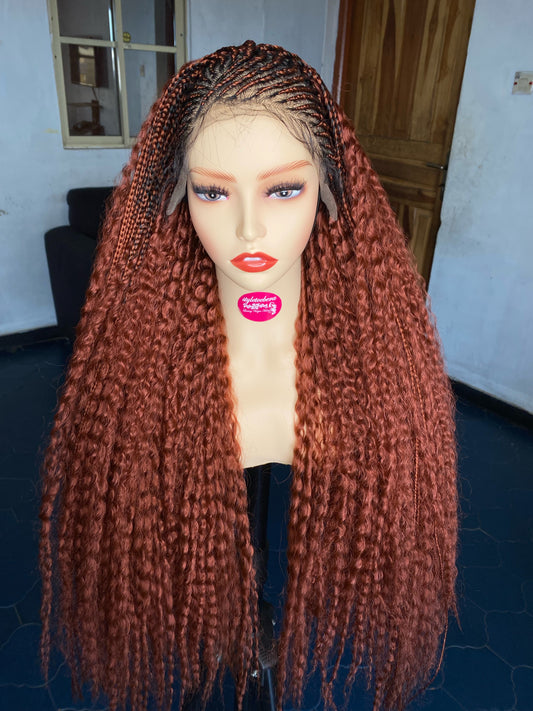 IND cornrow wig #350