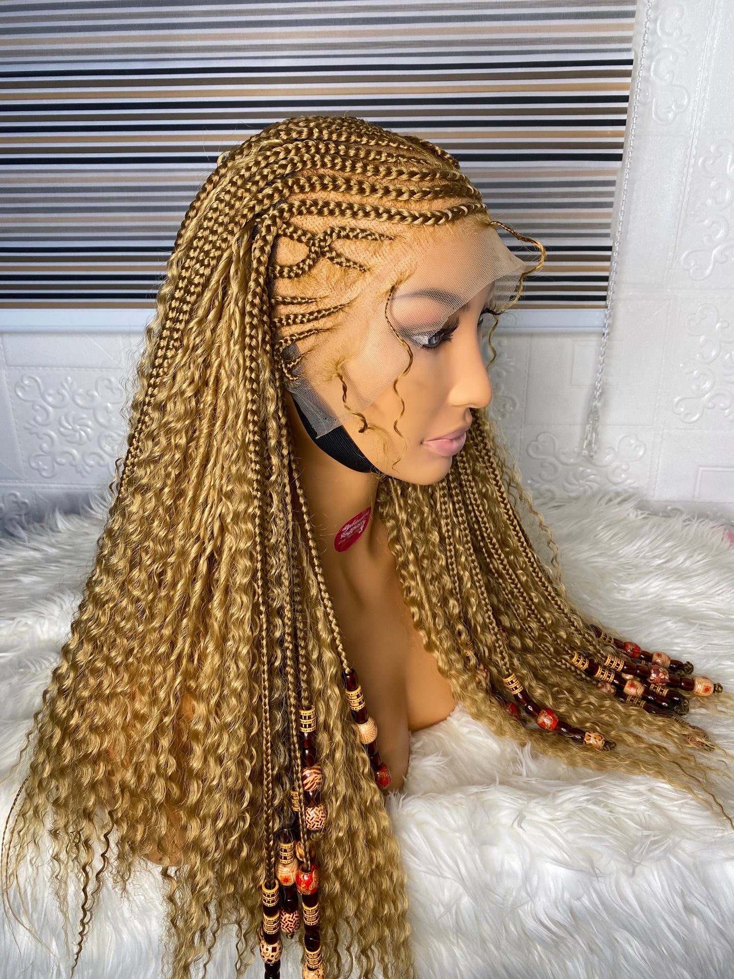 IND cornrow wig #27