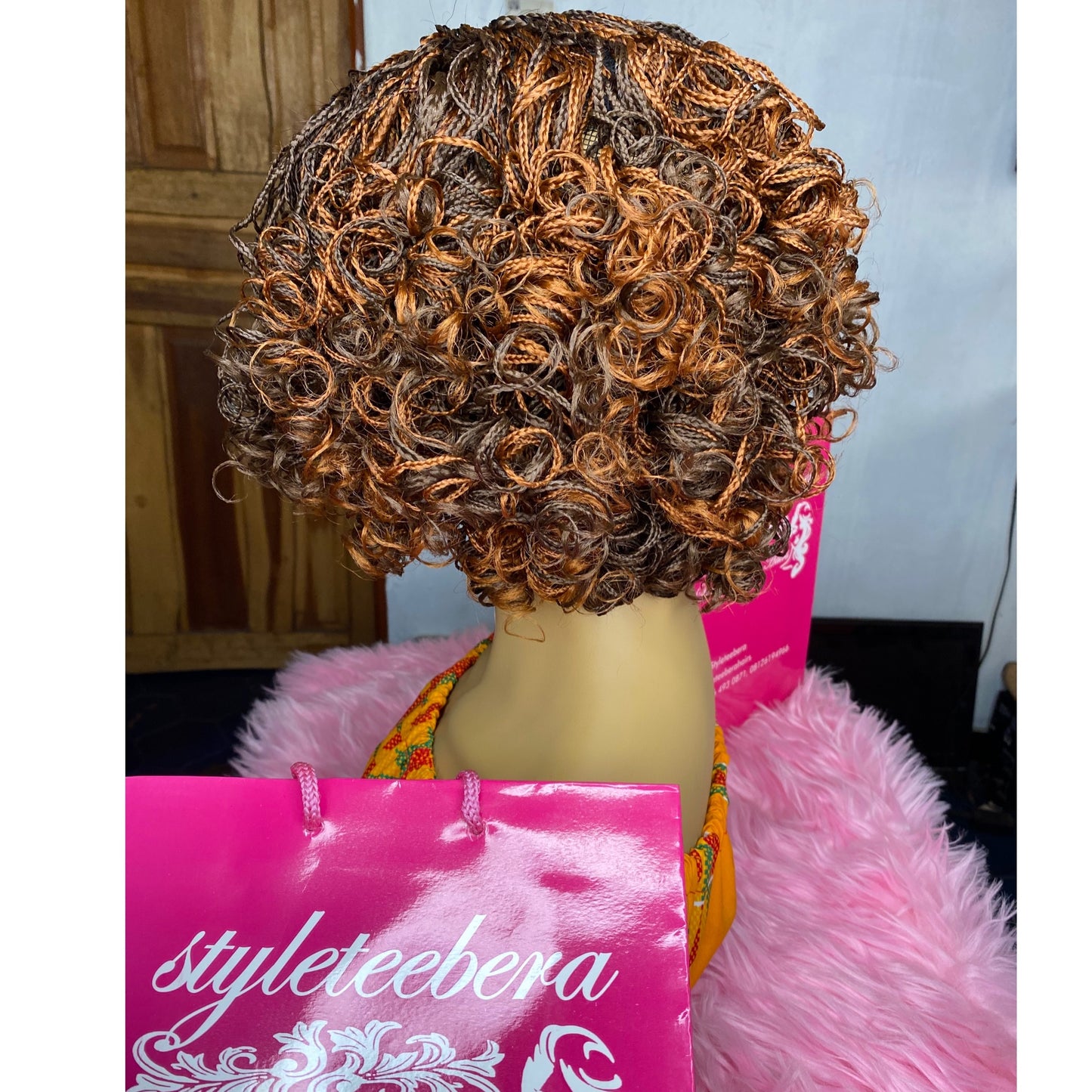 Stacy curly braid wig