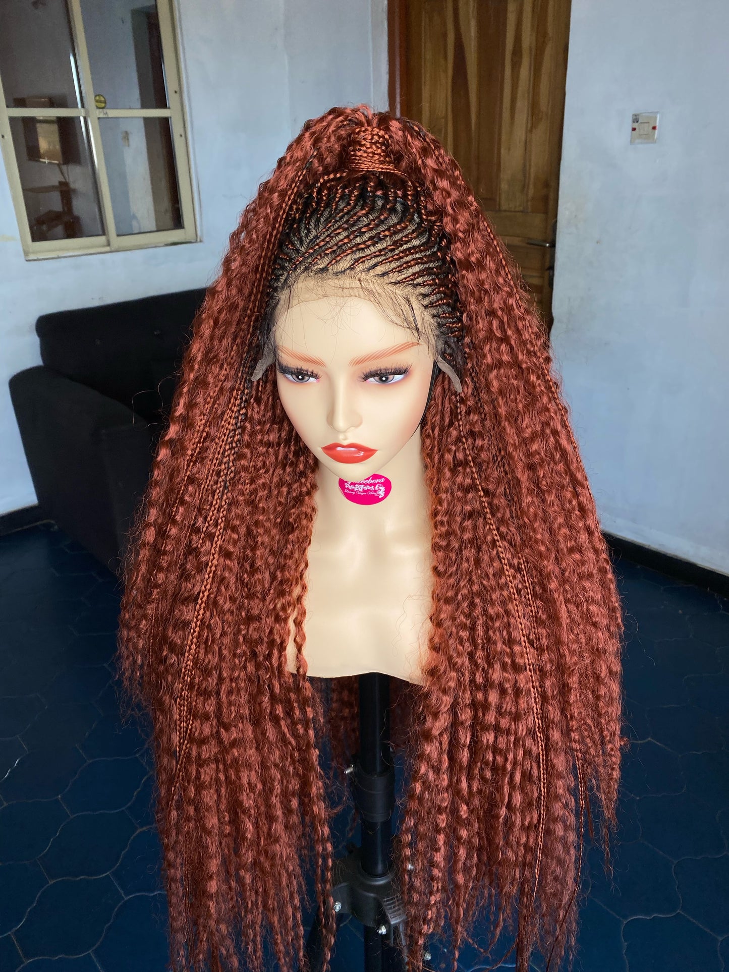 IND cornrow wig #350