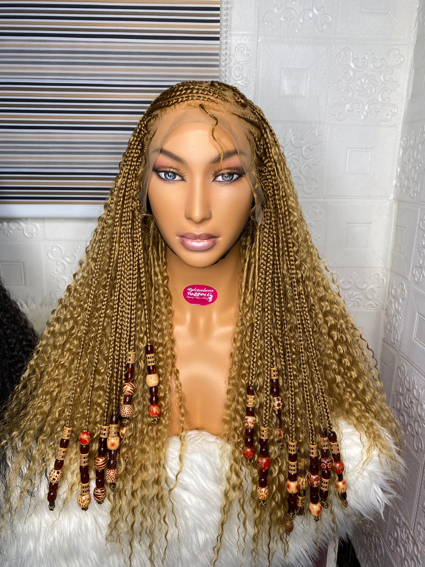 IND cornrow wig #27