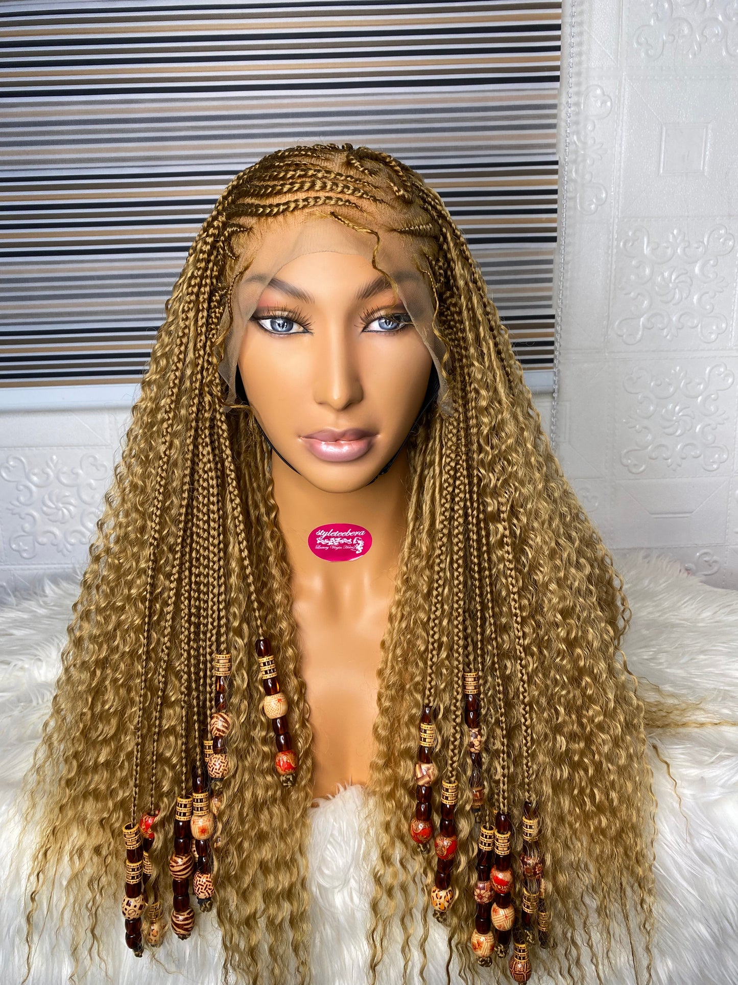 IND cornrow wig #27