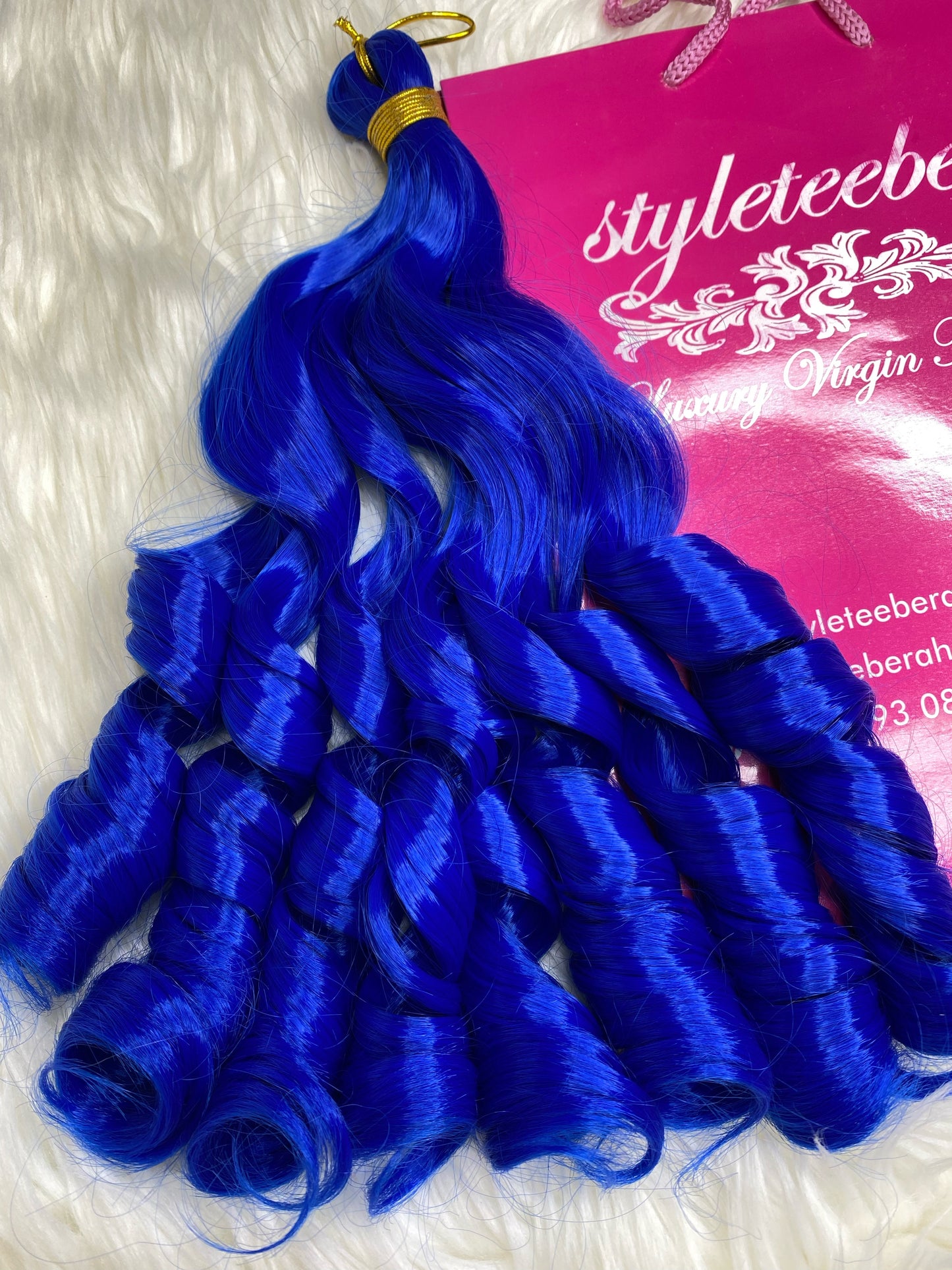 Lexia bounce curls #blue