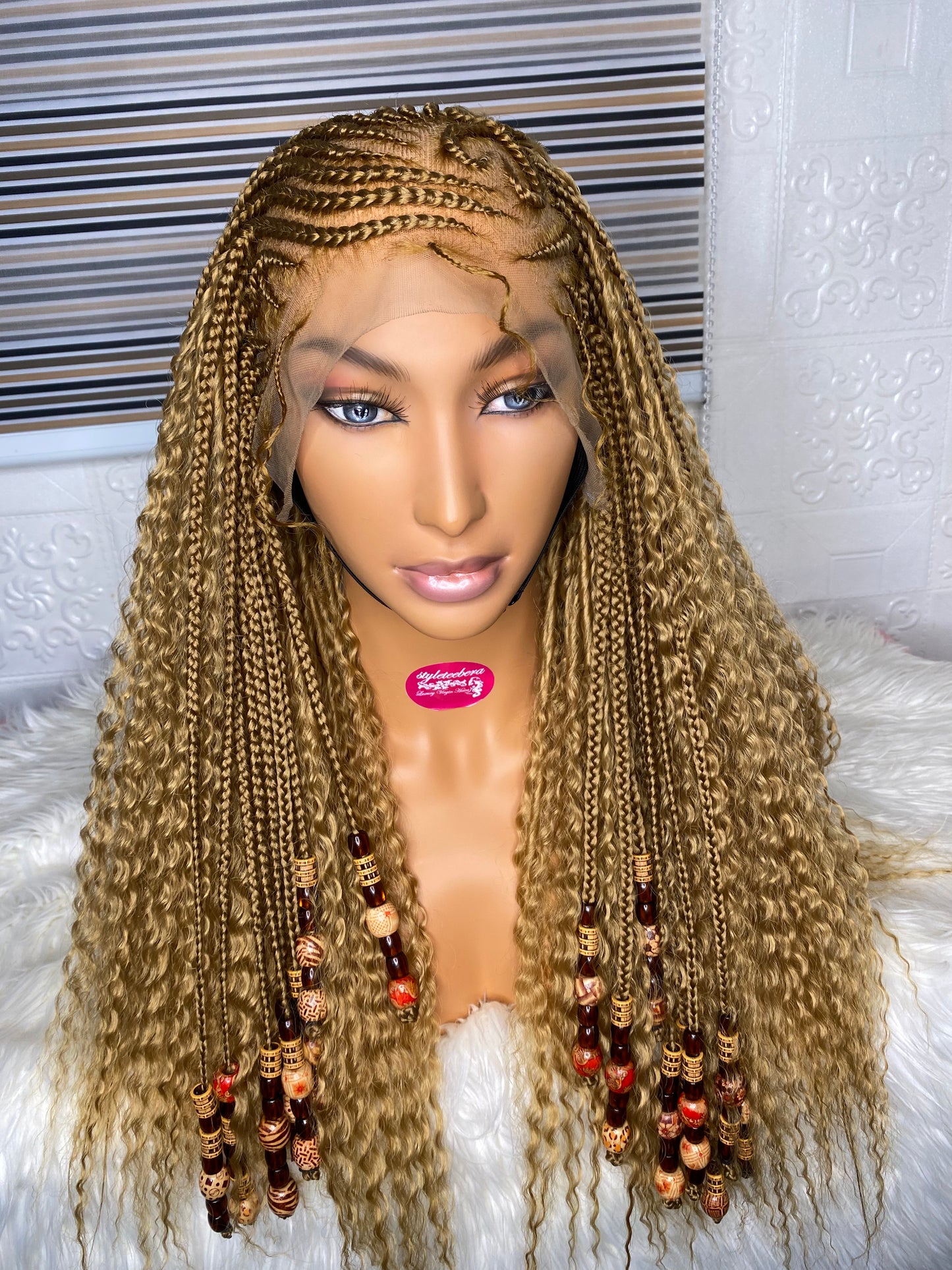 IND cornrow wig #27