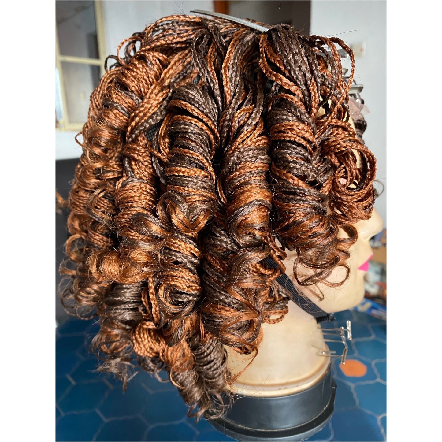 Stacy curly braid wig